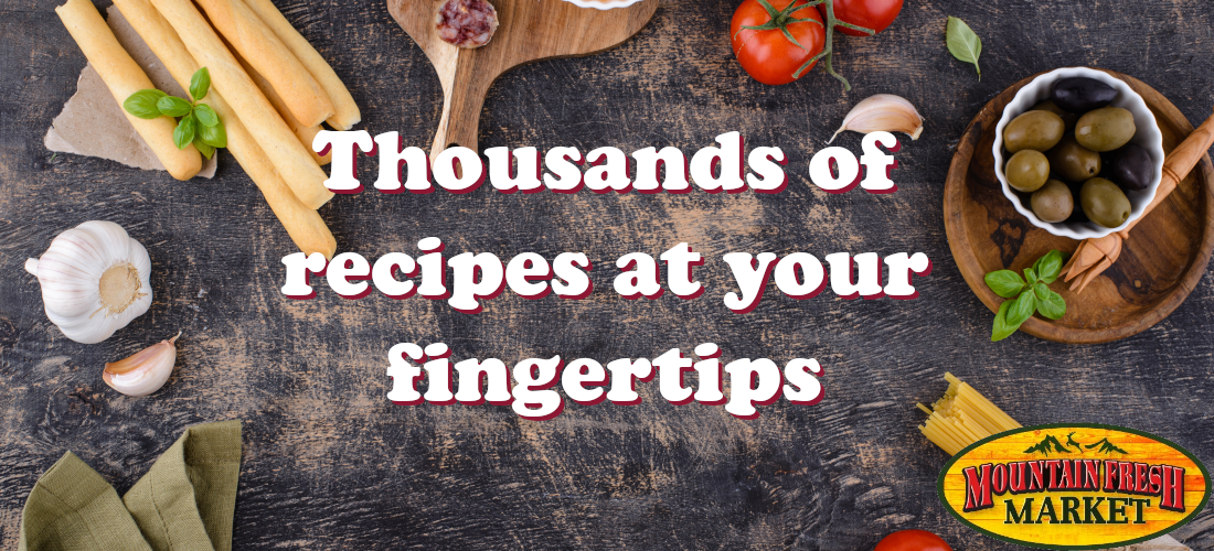 Thousands of recipes at your fingertips!